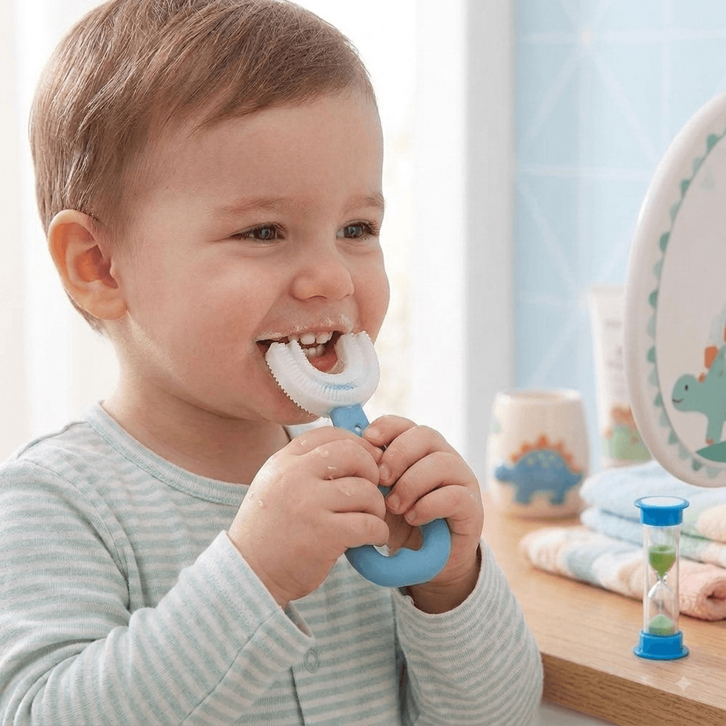 SmileKid™ – Silikonowa Szczoteczka do Zębów