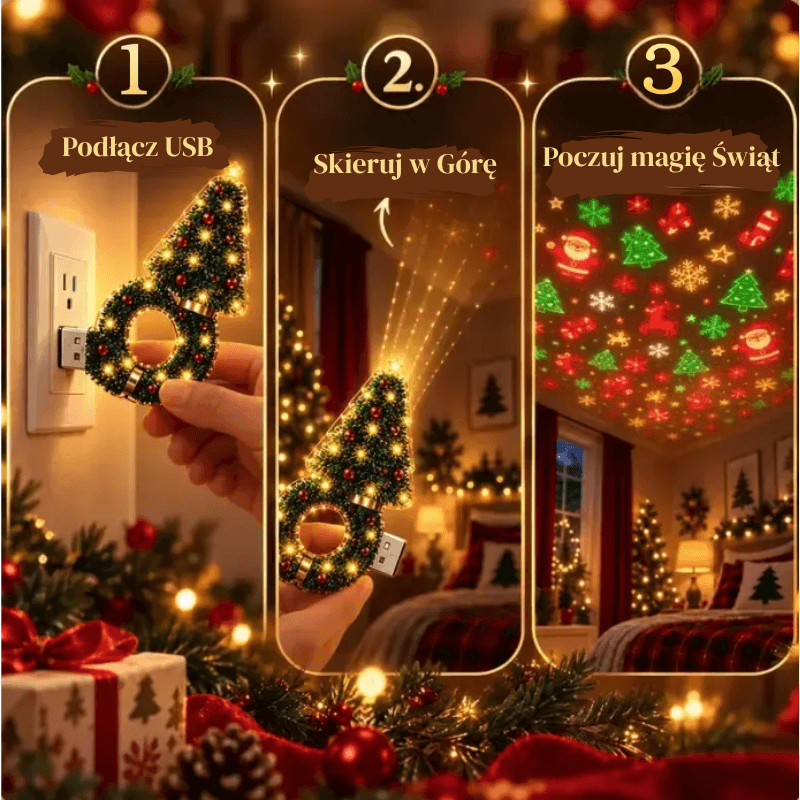 AstroDrzewko™ – Magia Świąt na Twoim suficie!