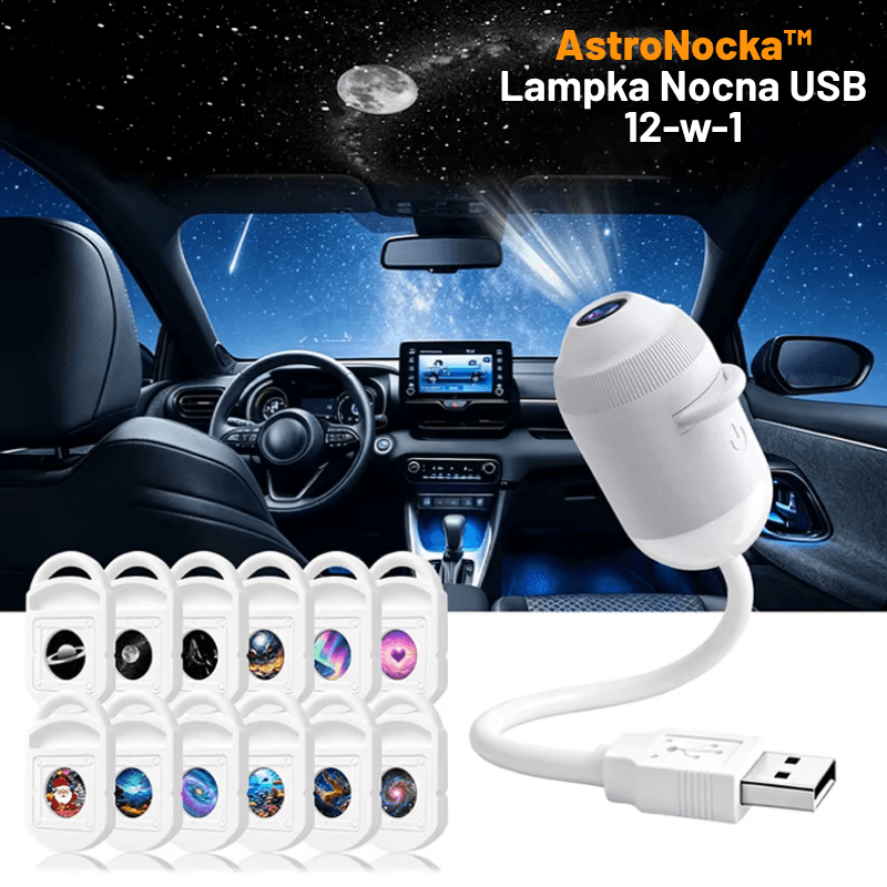 AstroNocka™ + Zestaw 12 Dysków Projekcyjnych w Komplecie