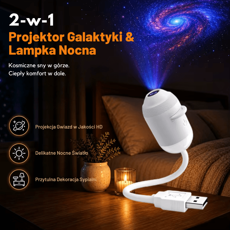 AstroNocka™ + Zestaw 12 Dysków Projekcyjnych w Komplecie