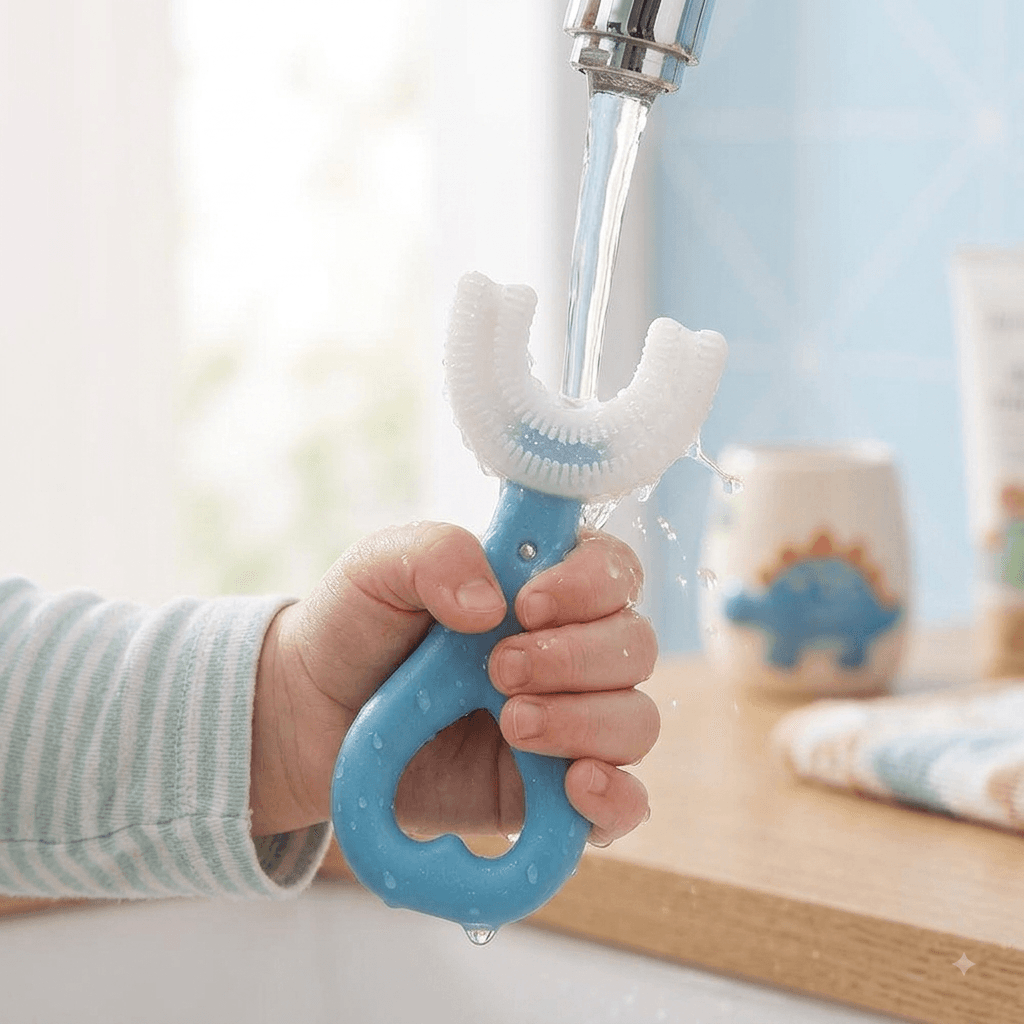SmileKid™ – Silikonowa Szczoteczka do Zębów