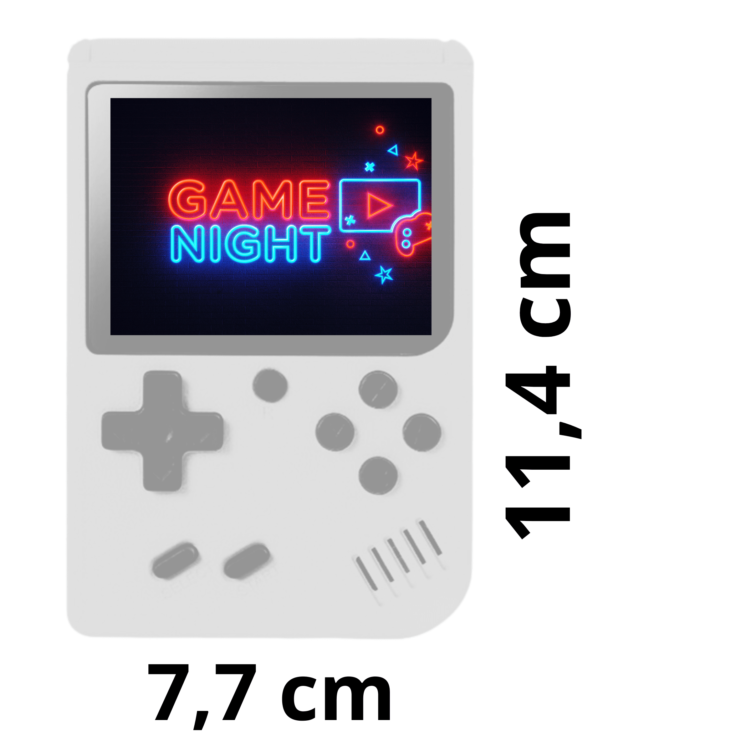 RetroGame™ Mini – Kieszonkowa Konsola Retro