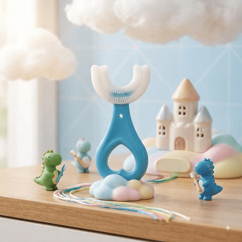 SmileKid™ – Silikonowa Szczoteczka do Zębów
